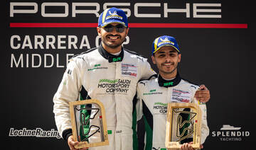 Saudi Racing Team impresses in class debut at Porsche Carrera Cup Middle East